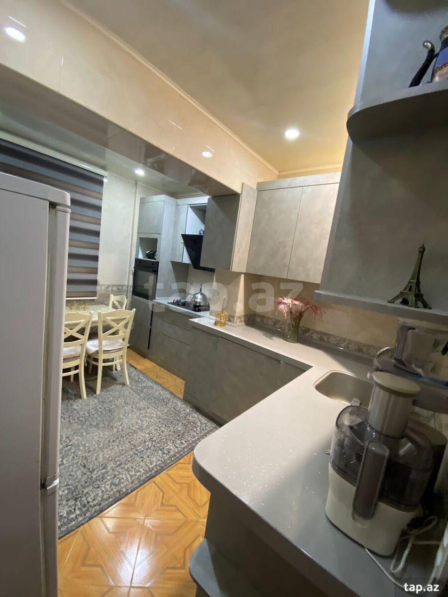 4-otaqlı mənzil, İnşaatçılar m., 110 m² (5)