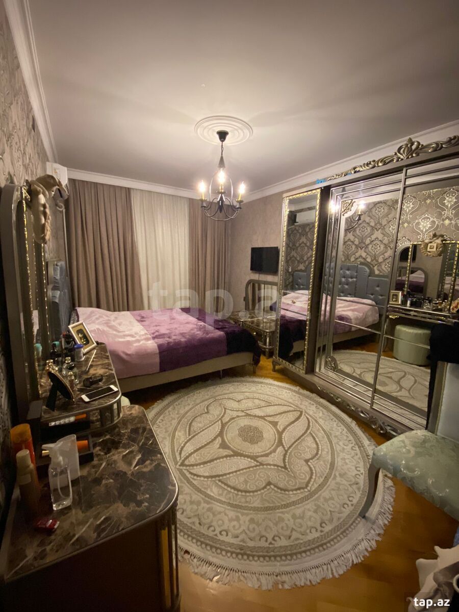4-otaqlı mənzil, İnşaatçılar m., 110 m² (4)