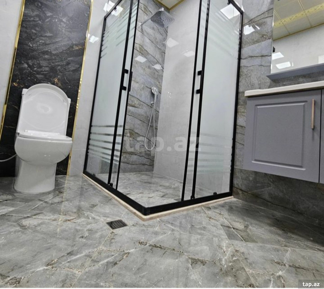 2-otaqlı yeni tikili, Nəsimi m., 65 m²