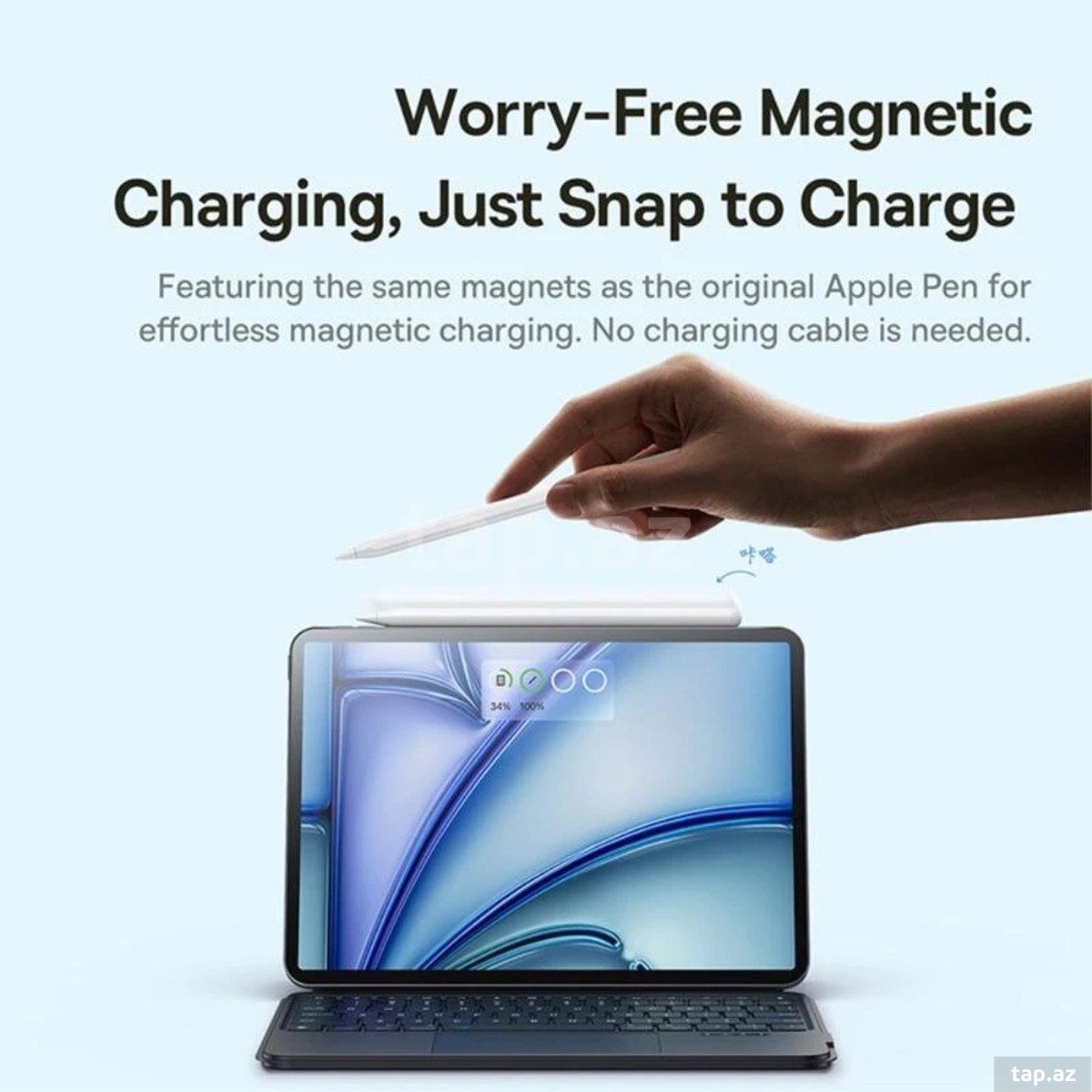Baseus Smooth Writing 3 Wireless Charging Stylus | iPad Stylus Pen (2)