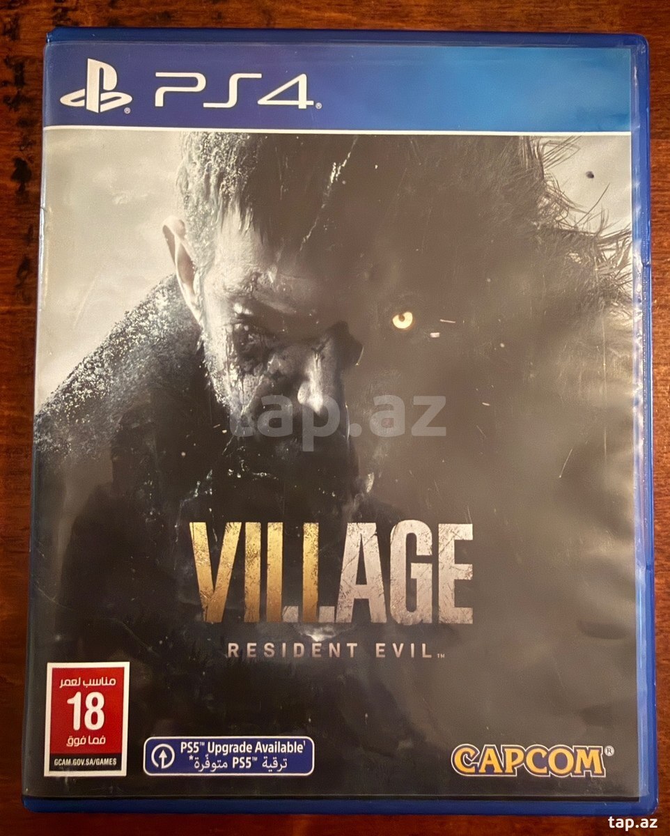 PS4 üçün Resident evil village oyunu