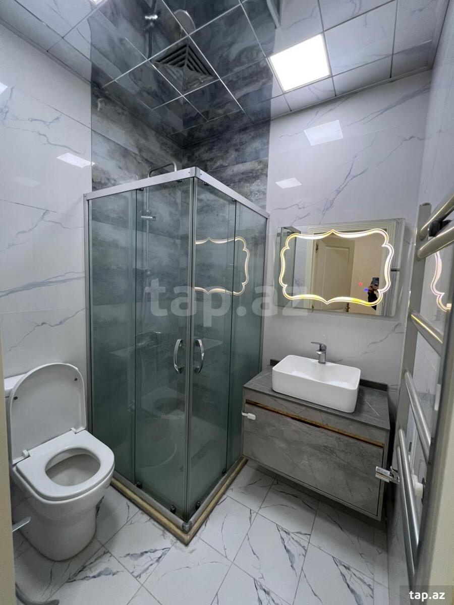 2-otaqlı yeni tikili kirayə verilir, Gənclik m., 80 m² (8)