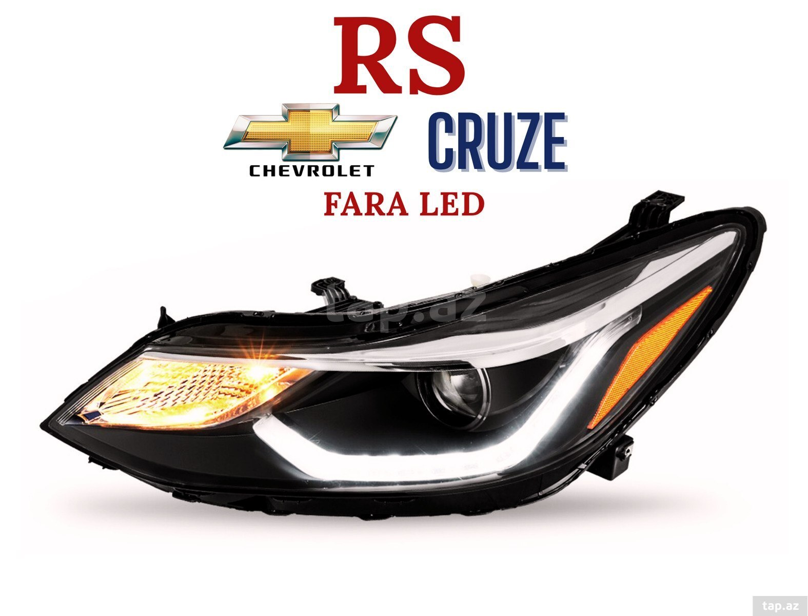 "Chevrolet Cruze" LED farası