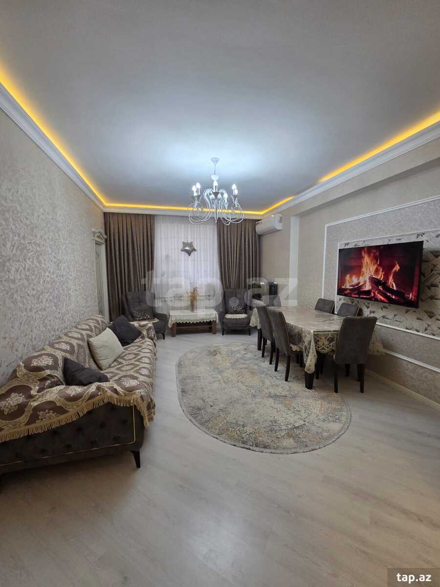 3-otaqlı yeni tikili, Qurtuluş küç. 93, 92 m²