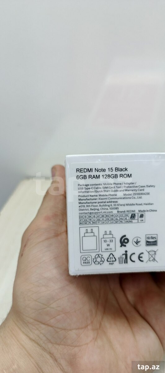 Xiaomi Redmi Note 15 Black 128GB/6GB (4)