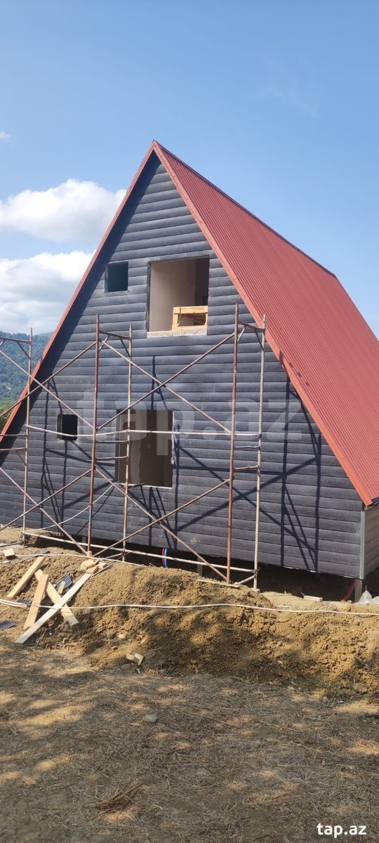 A-Frame evlərin tikintisi (28)