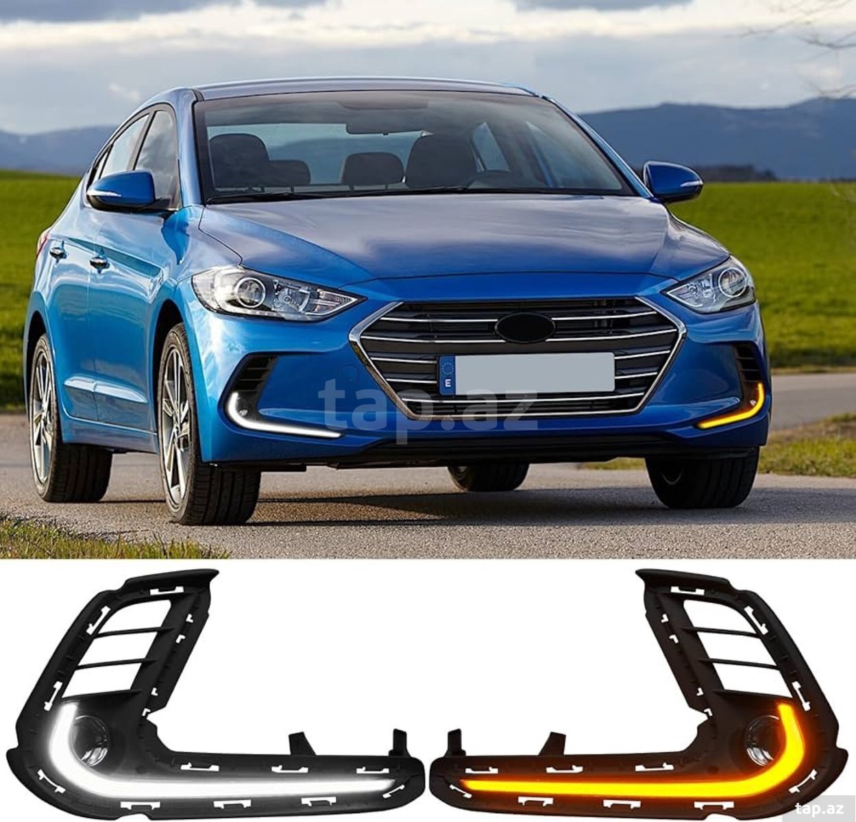 Hyundai Elantra 2017 led duman işığı