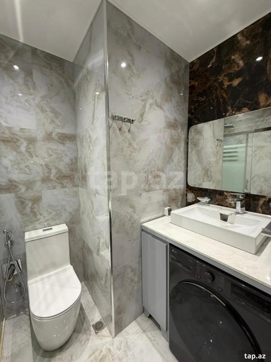 2-otaqlı yeni tikili, Abbas Mirzə Şərfzadə küç., 77 m² (13)