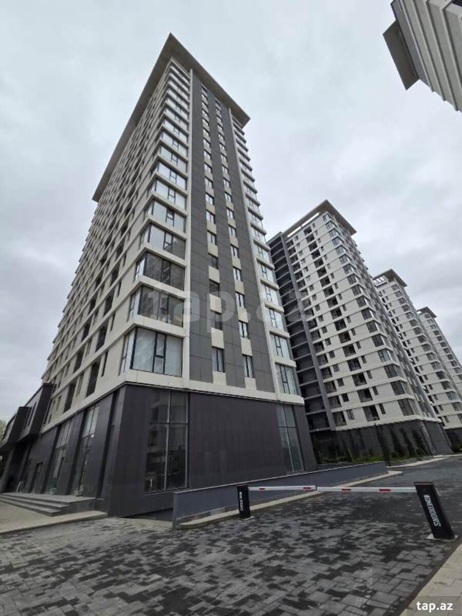 2-otaqlı yeni tikili, Abbas Mirzə Şərfzadə küç., 77 m²