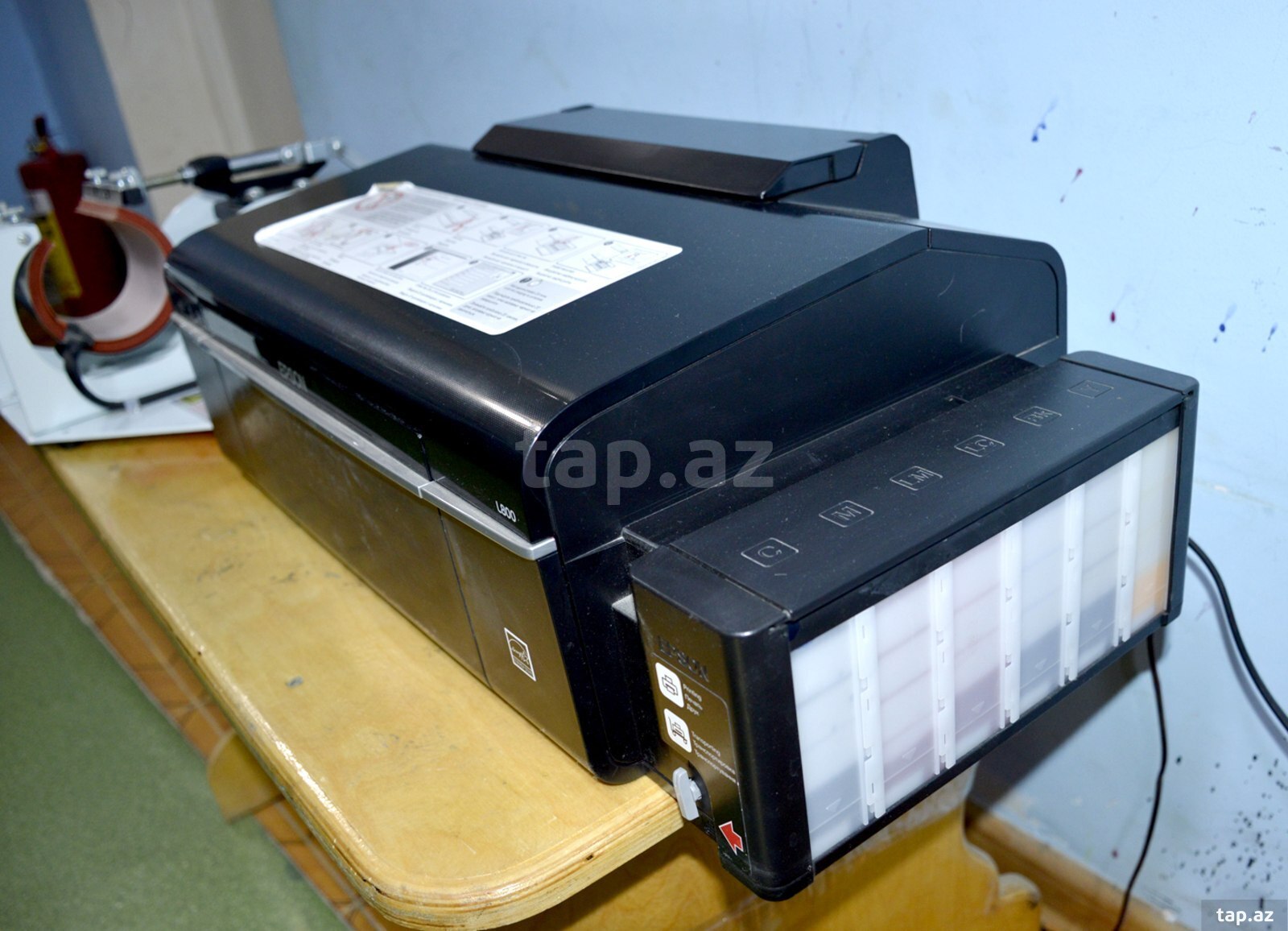 Fincan üzərinə çap aparatı və Epson L800 (5)