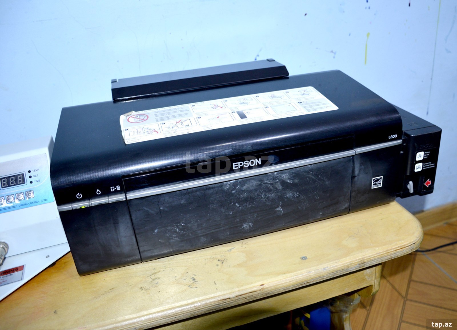 Fincan üzərinə çap aparatı və Epson L800 (3)
