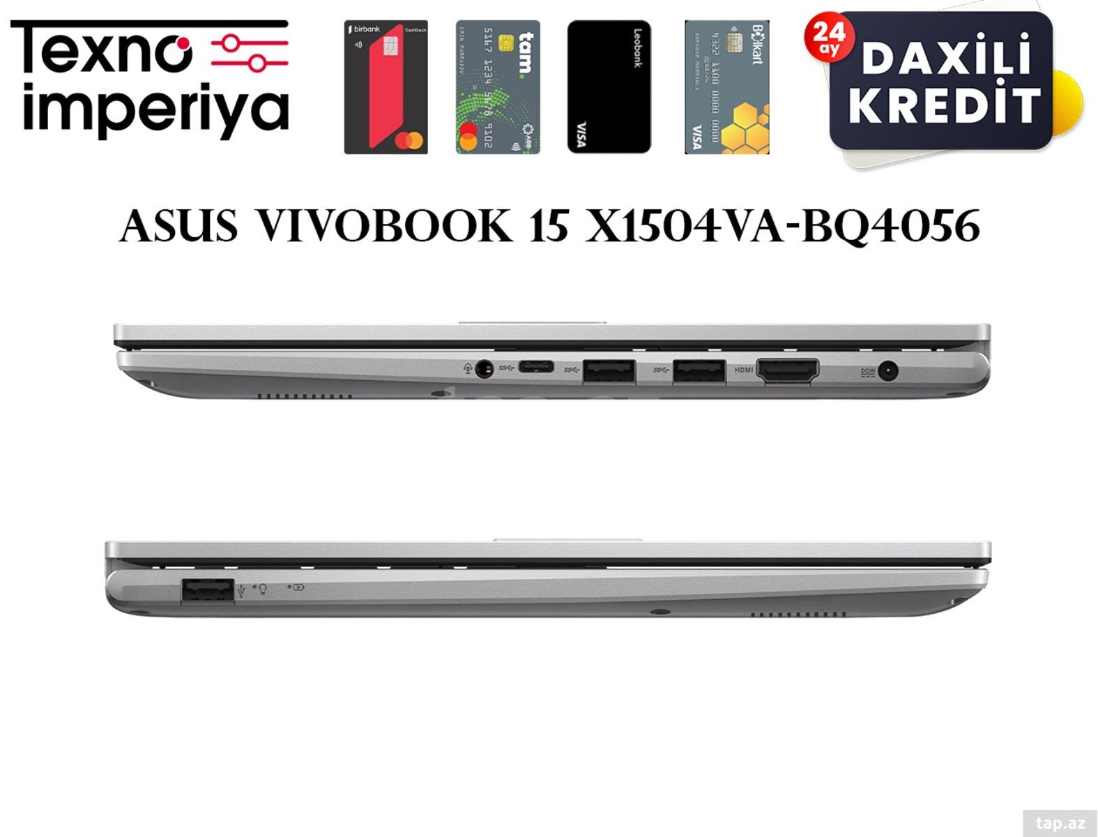 ASUS VivoBook 15 X1504VA-BQ4056  90NB13Y2-M01PW0 (5)