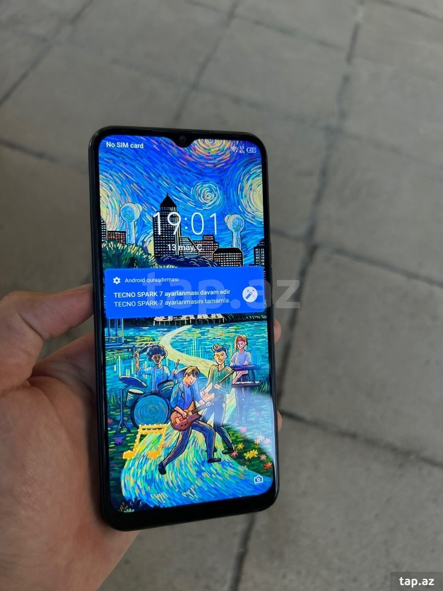 Tecno Spark 7 Morpheus Blue 64GB/4GB