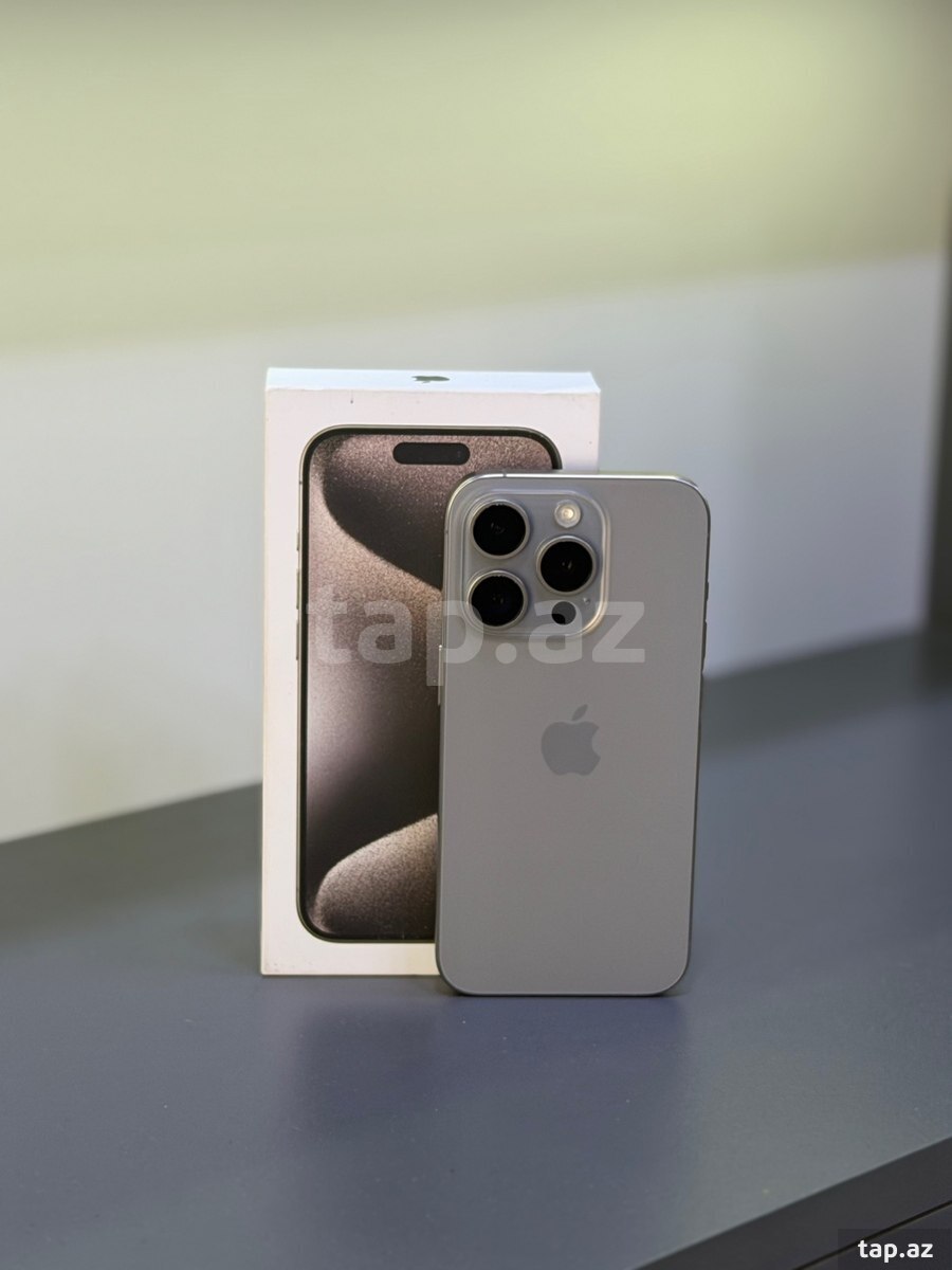 Apple iPhone 15 Pro Natural Titanium 256GB/8GB