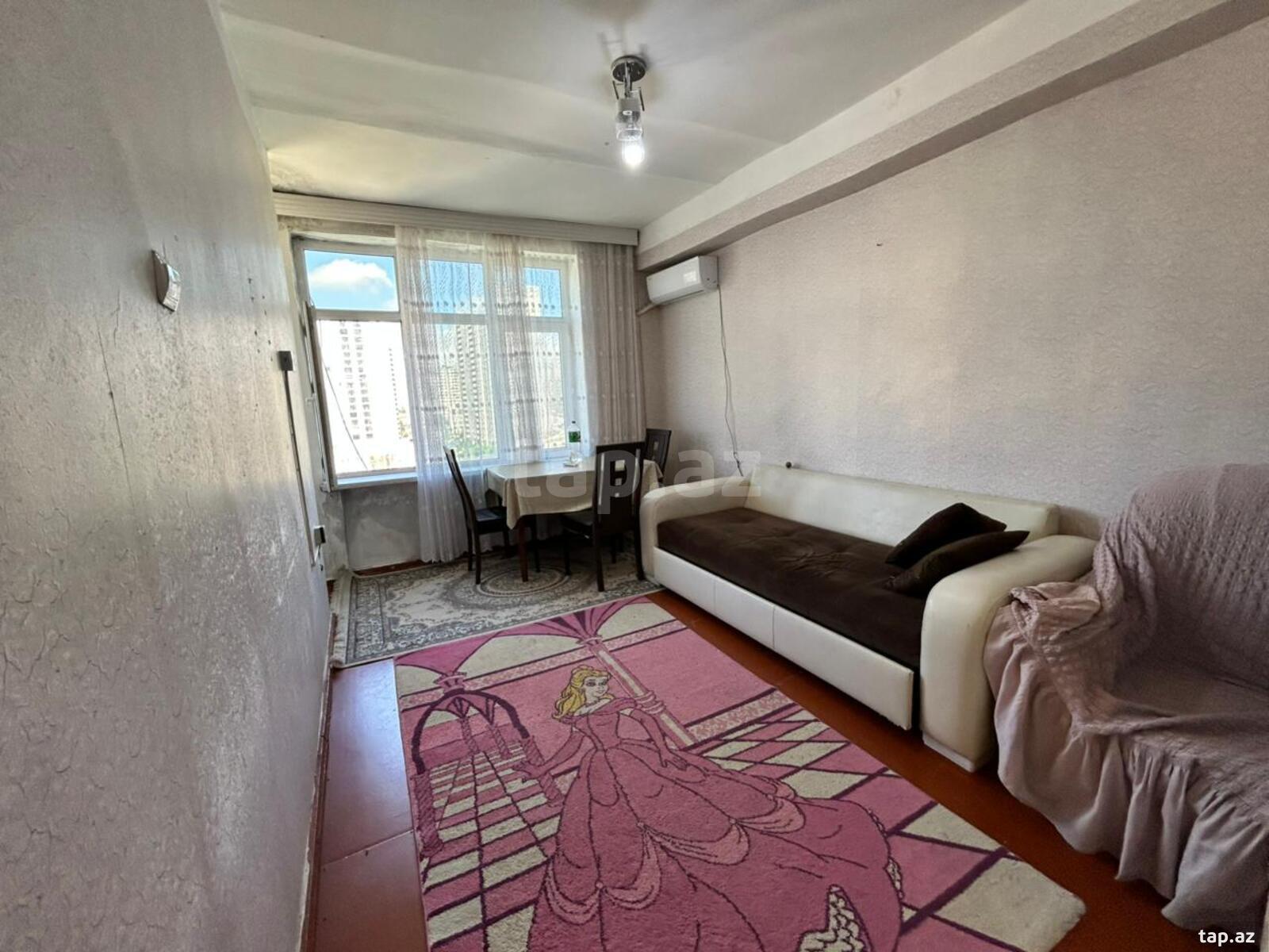 2-otaqlı mənzil kirayə verilir, Həzi Aslanov m., 45 m² (2)