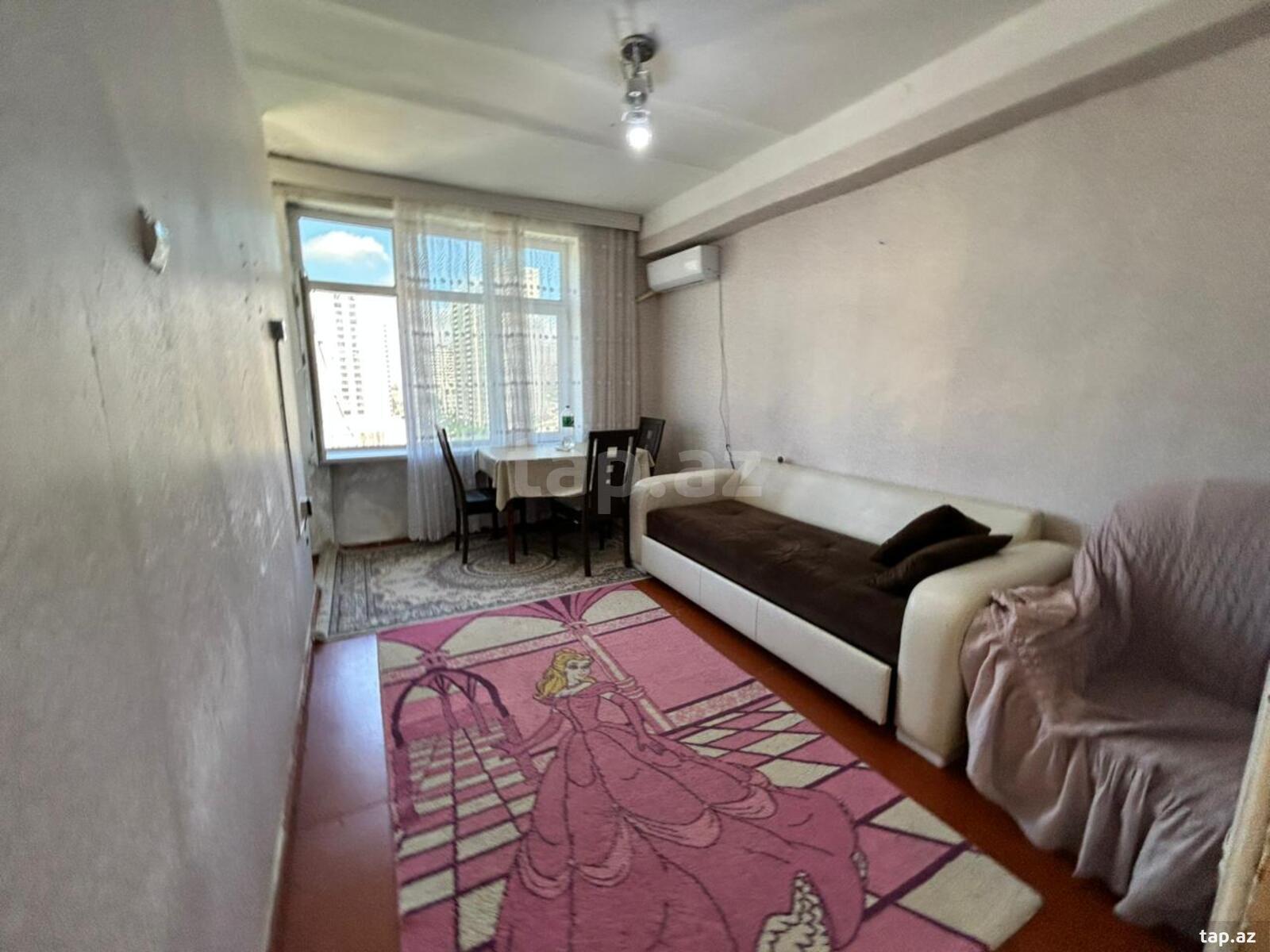 2-otaqlı mənzil kirayə verilir, Həzi Aslanov m., 45 m² (9)