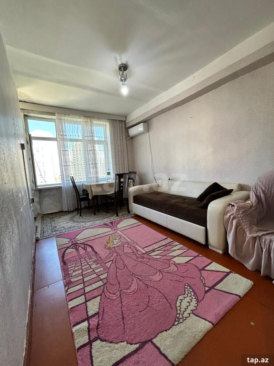 2-otaqlı mənzil kirayə verilir, Həzi Aslanov m., 45 m²