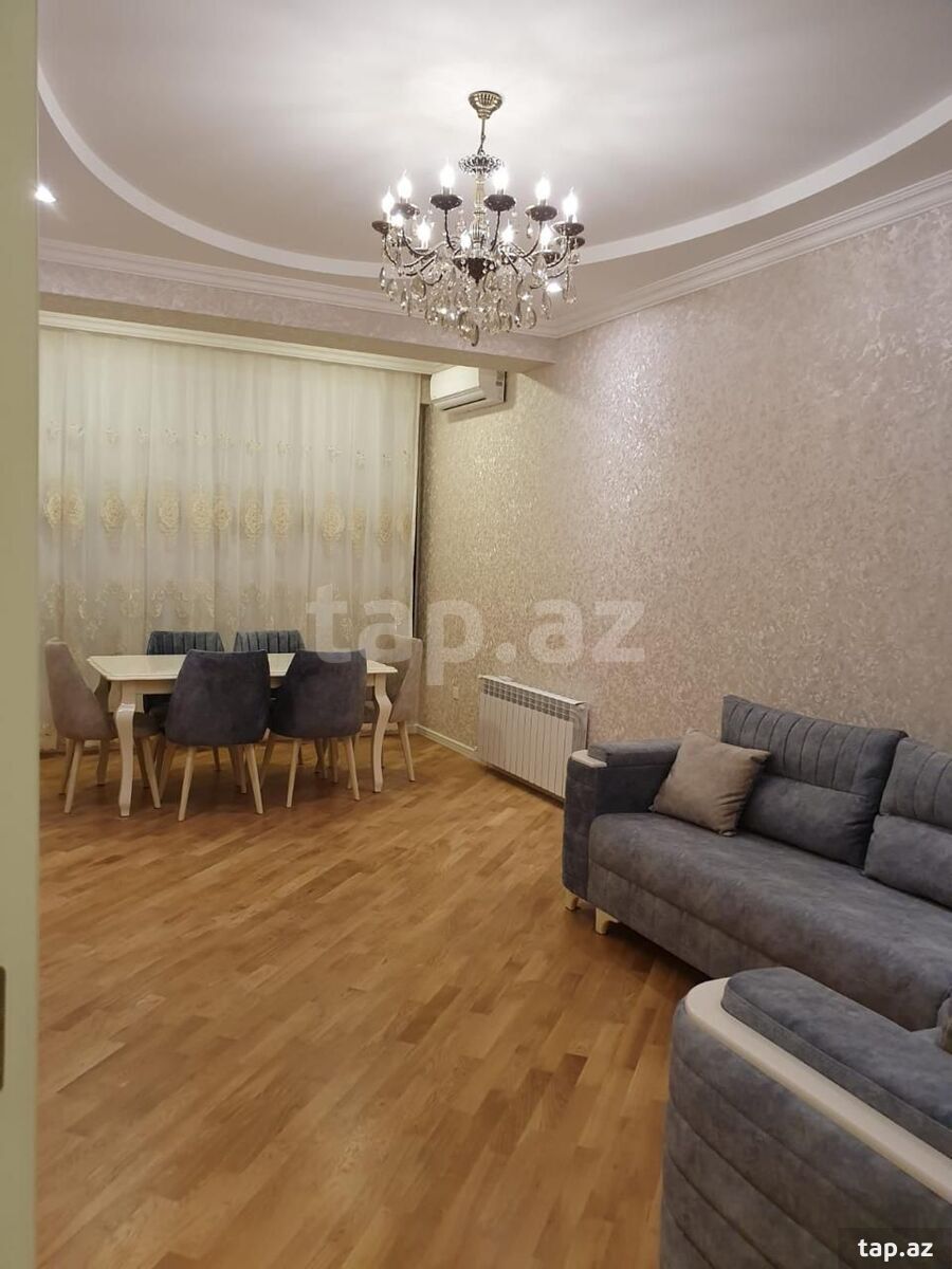3-otaqlı yeni tikili kirayə verilir, Təbriz küç., 120 m²