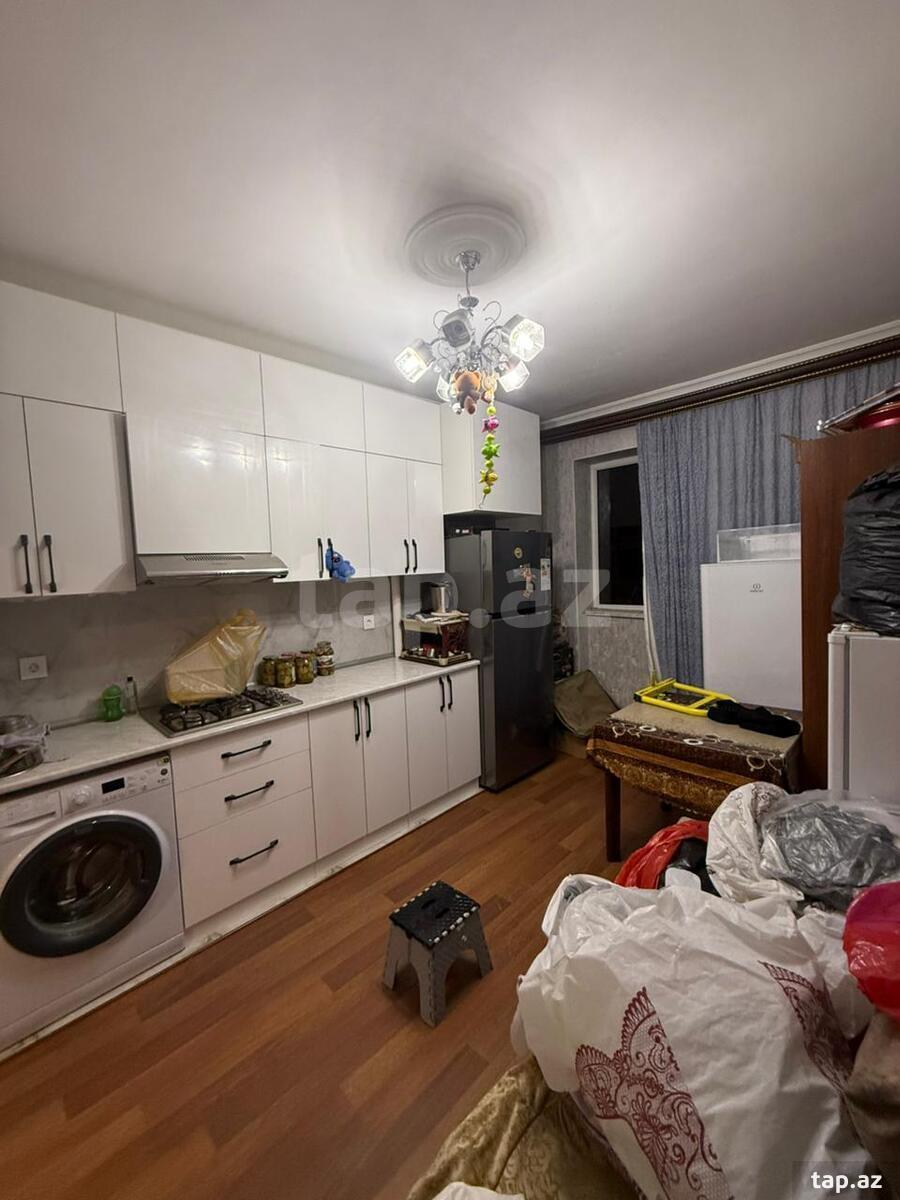 3-otaqlı mənzil, H.Aslanov m., 80 m²
