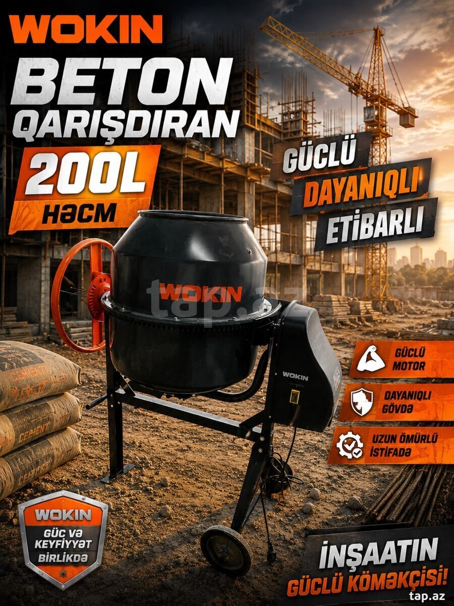 Beton qarışdıran