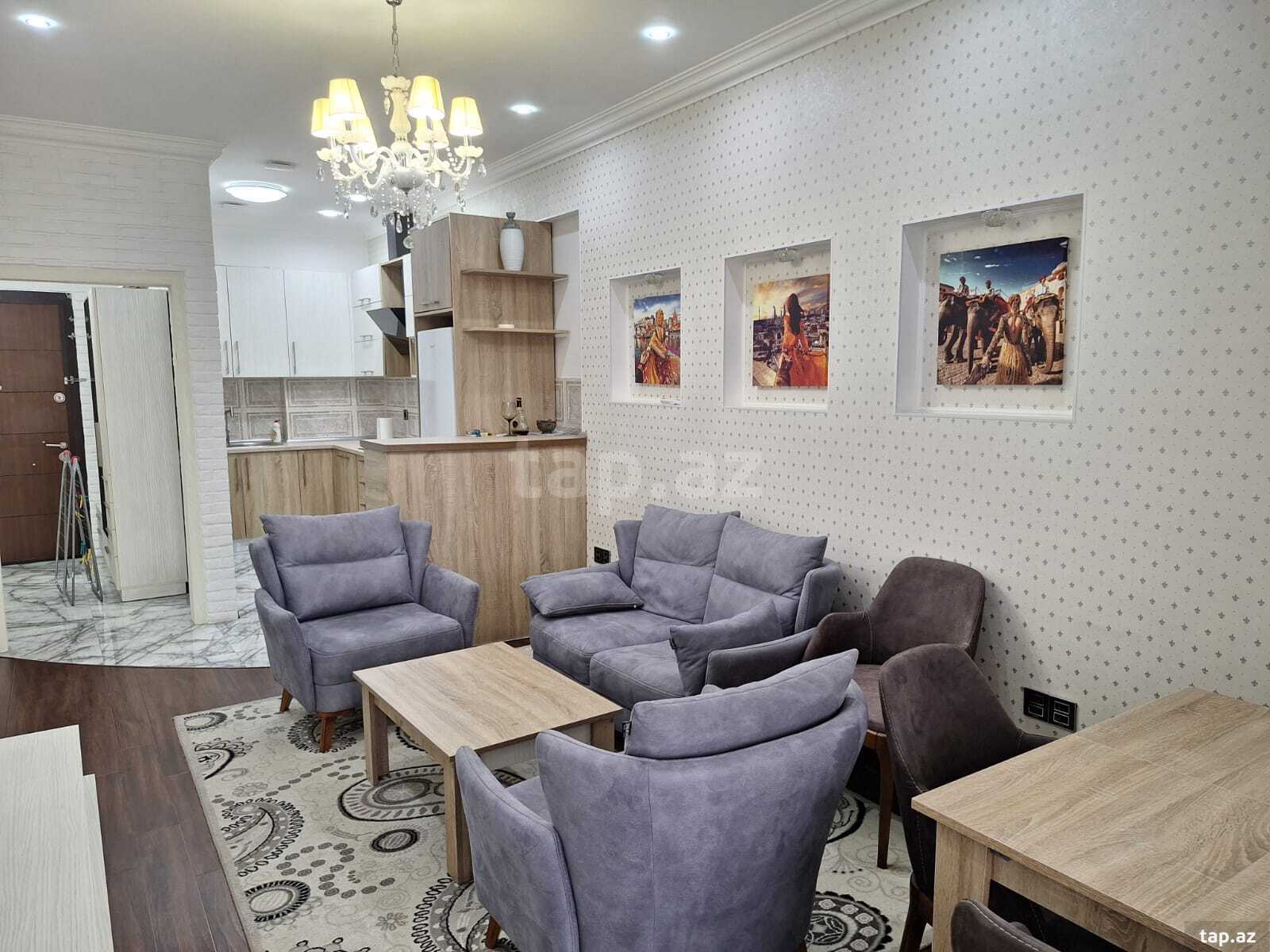 2-otaqlı yeni tikili kirayə verilir, Xətai r., 65 m² (7)