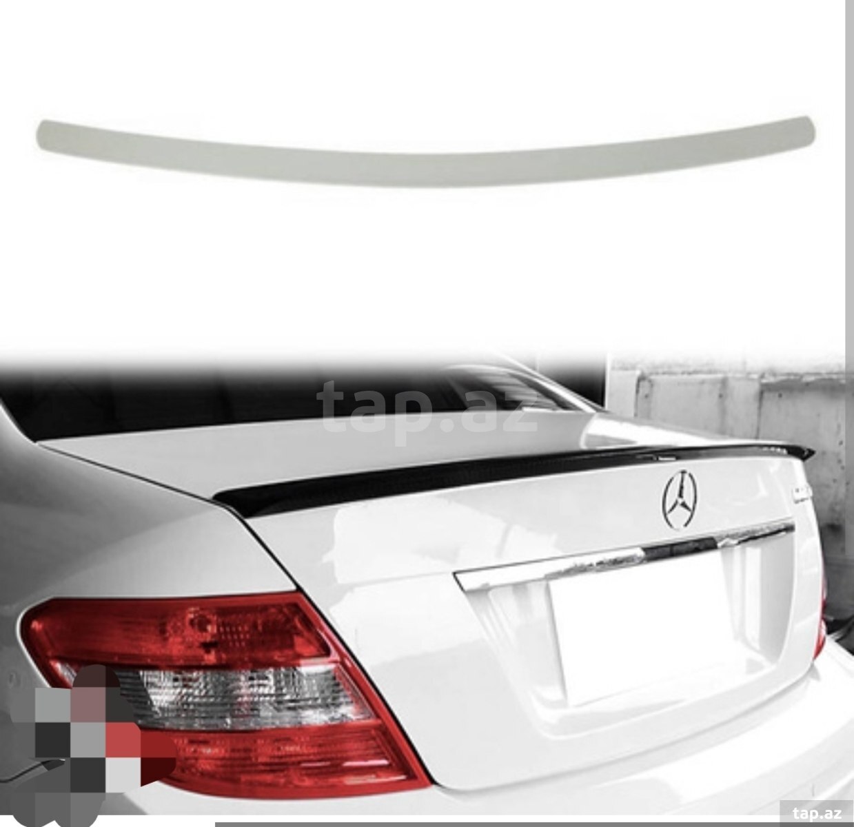 Mercedes W204 Baqaj spoyleri (2)