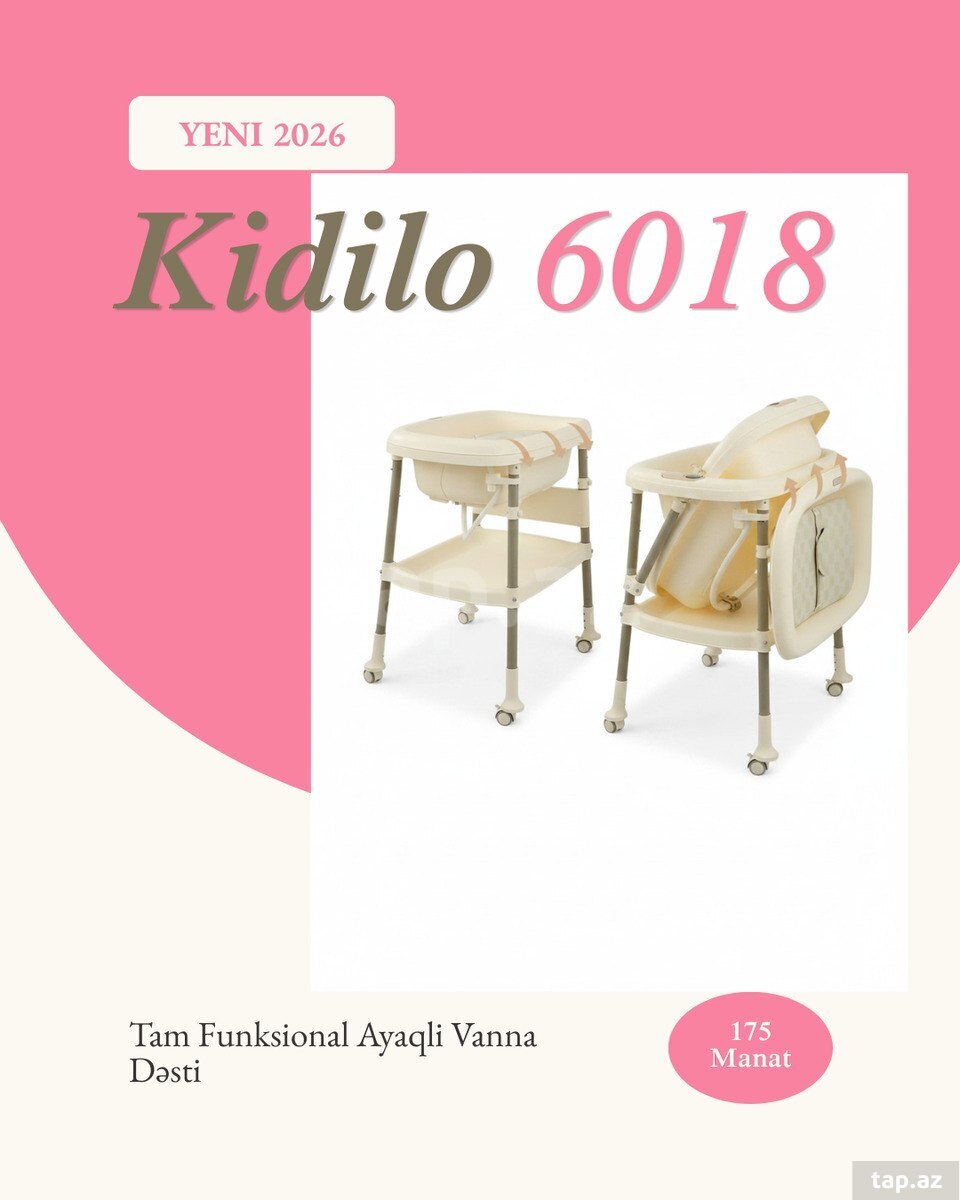 Bələmə masası və vanna dəsti Kidilo 6018 (4)
