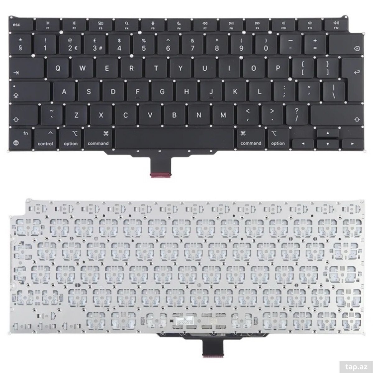 A2337 MacBook üçün US English klaviatura (qara) (3)