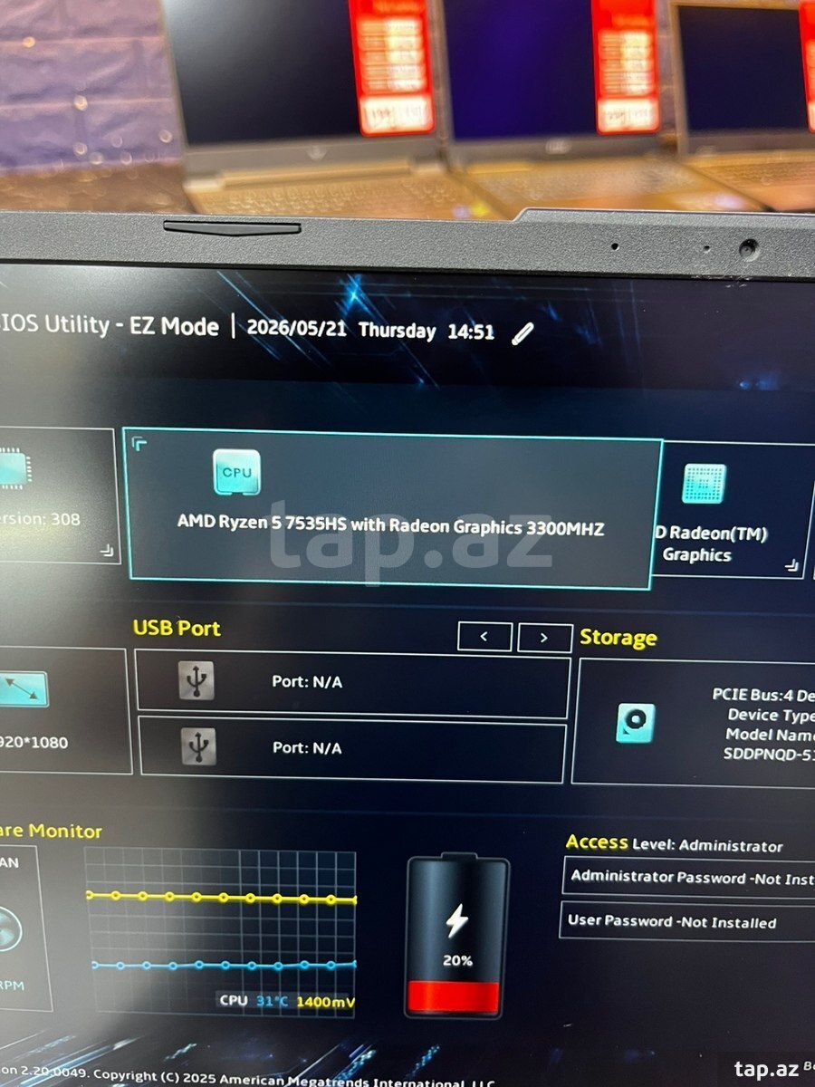 Noutbuk Asus Tuf Gaming A15 (5)
