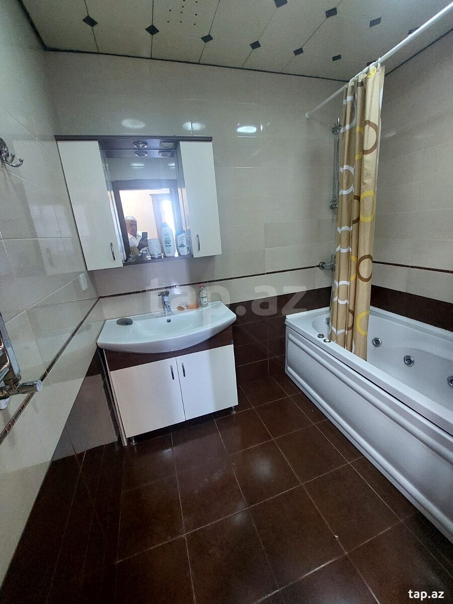 2-otaqlı yeni tikili kirayə verilir, Həzi Aslanov m., 92 m² (4)