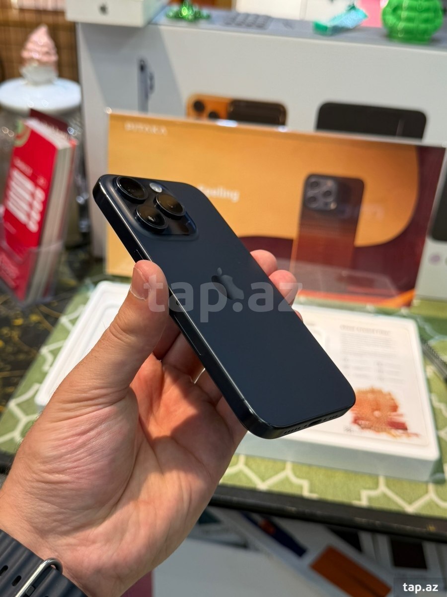 Apple iPhone 15 Pro Blue Titanium 128GB/8GB (5)