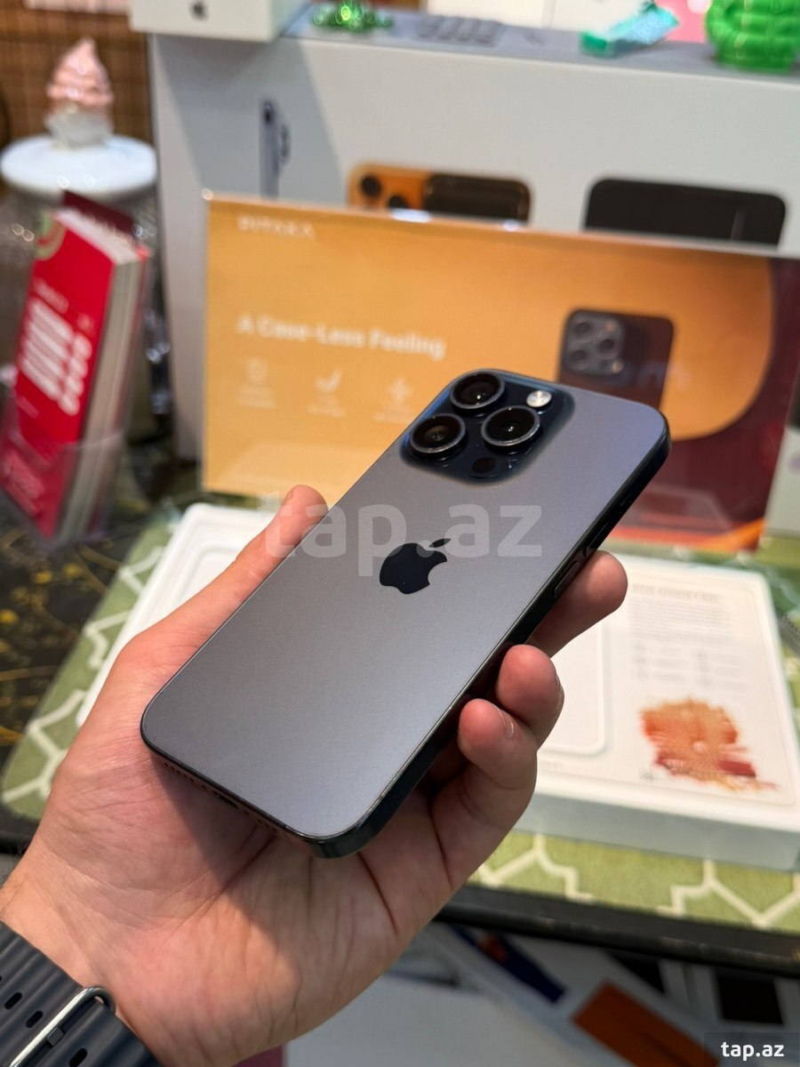 Apple iPhone 15 Pro Blue Titanium 128GB/8GB (8)