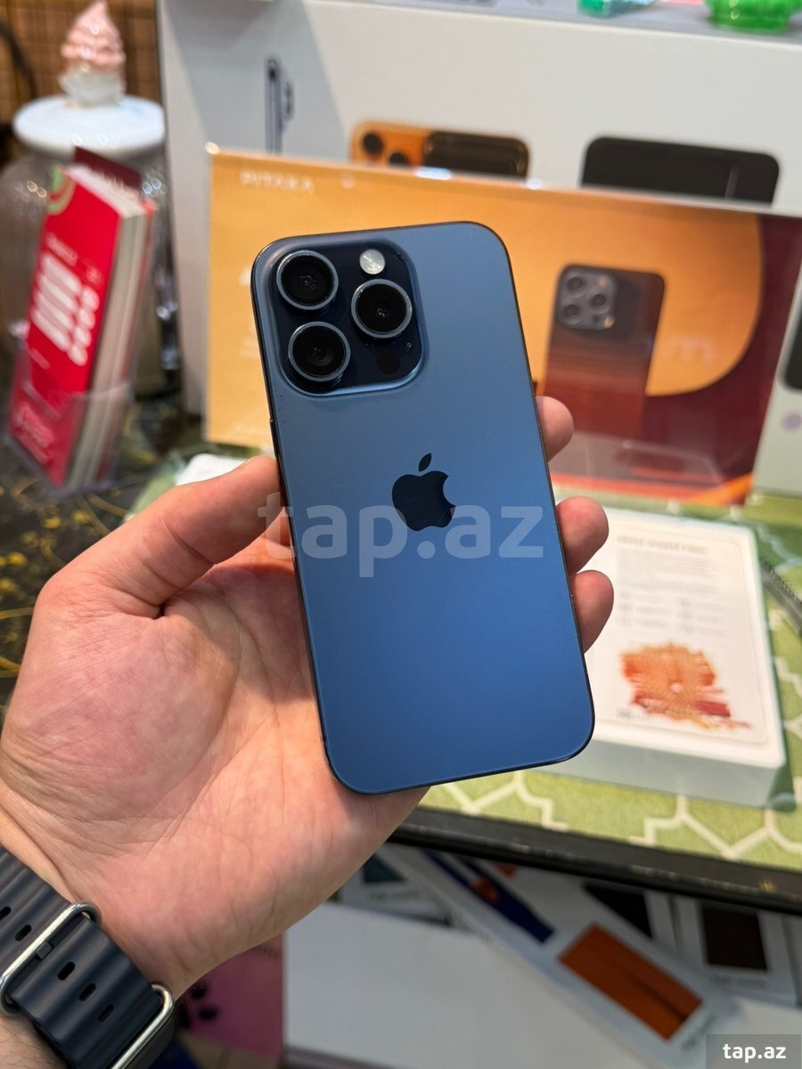 Apple iPhone 15 Pro Blue Titanium 128GB/8GB