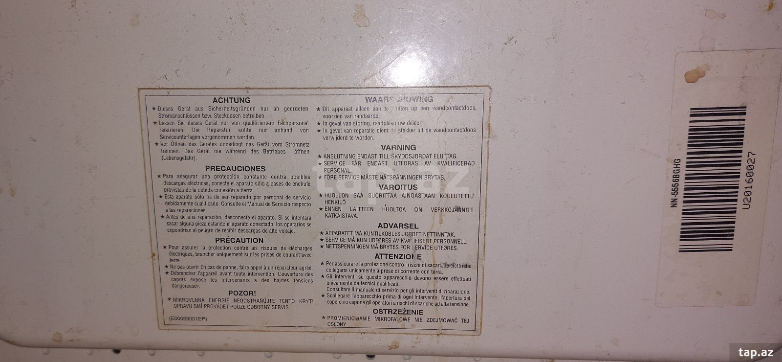 Mikrodalğalı soba  (4)