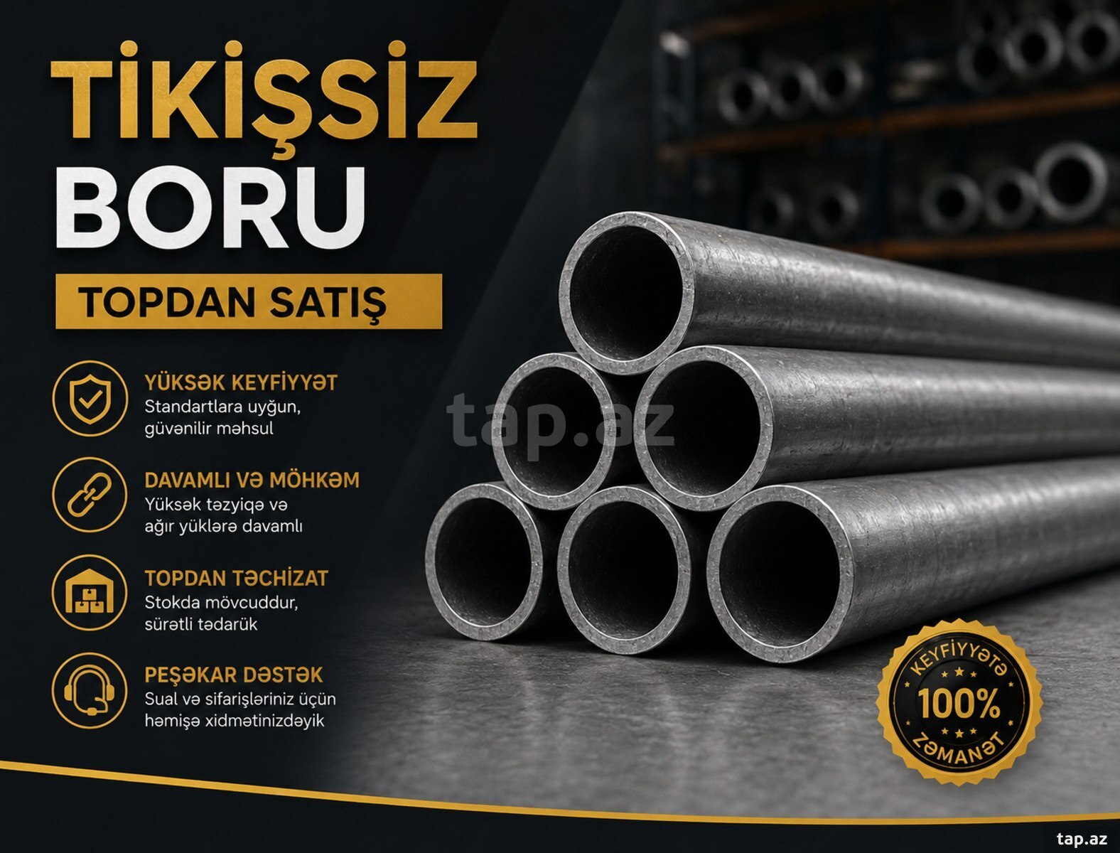 Metal boru və fittinqləri 