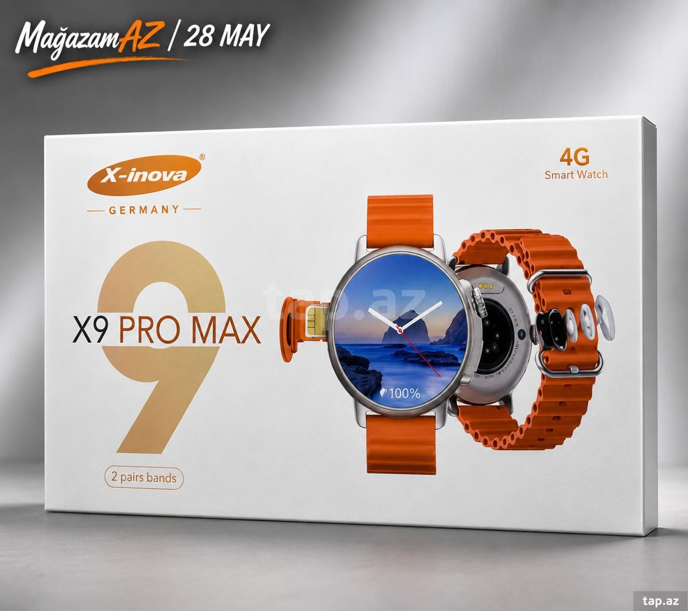 X-Inova X9 Pro Max Smart Saat – Premium Ultra Dizayn