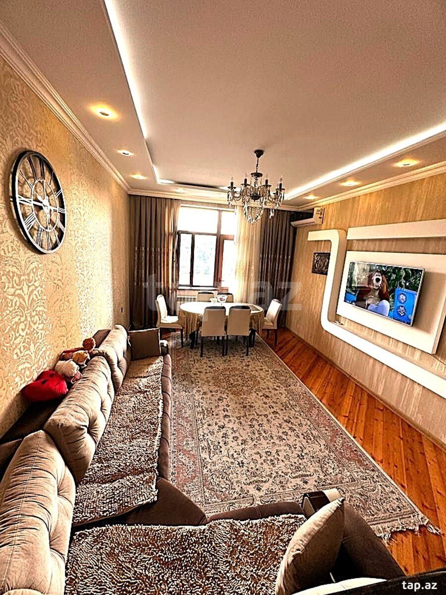 3-otaqlı yeni tikili, Bakıxanov qəs., 90 m²