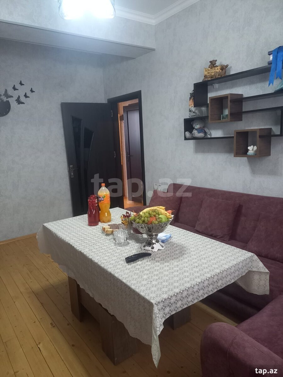 2-otaqlı yeni tikili kirayə verilir, Binəqədi qəs., 50 m² (9)
