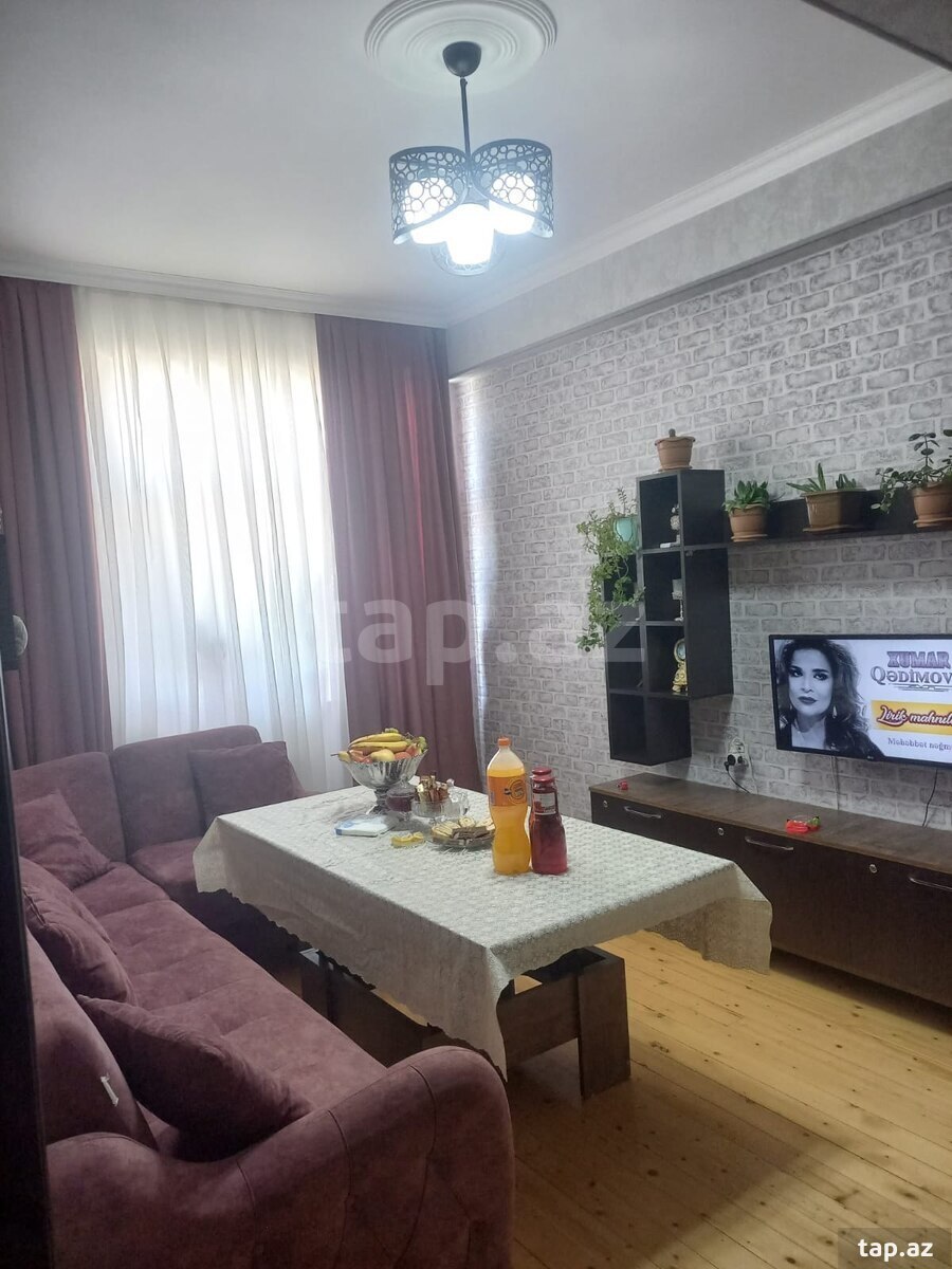 2-otaqlı yeni tikili kirayə verilir, Binəqədi qəs., 50 m² (2)