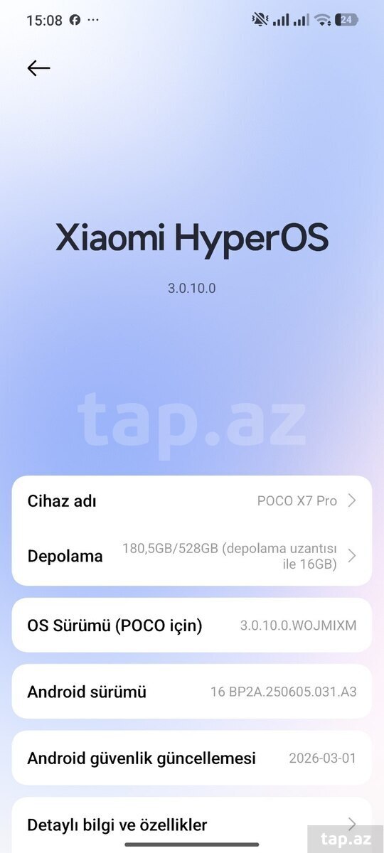 Xiaomi Poco X7 Pro Black 512GB/12GB (6)