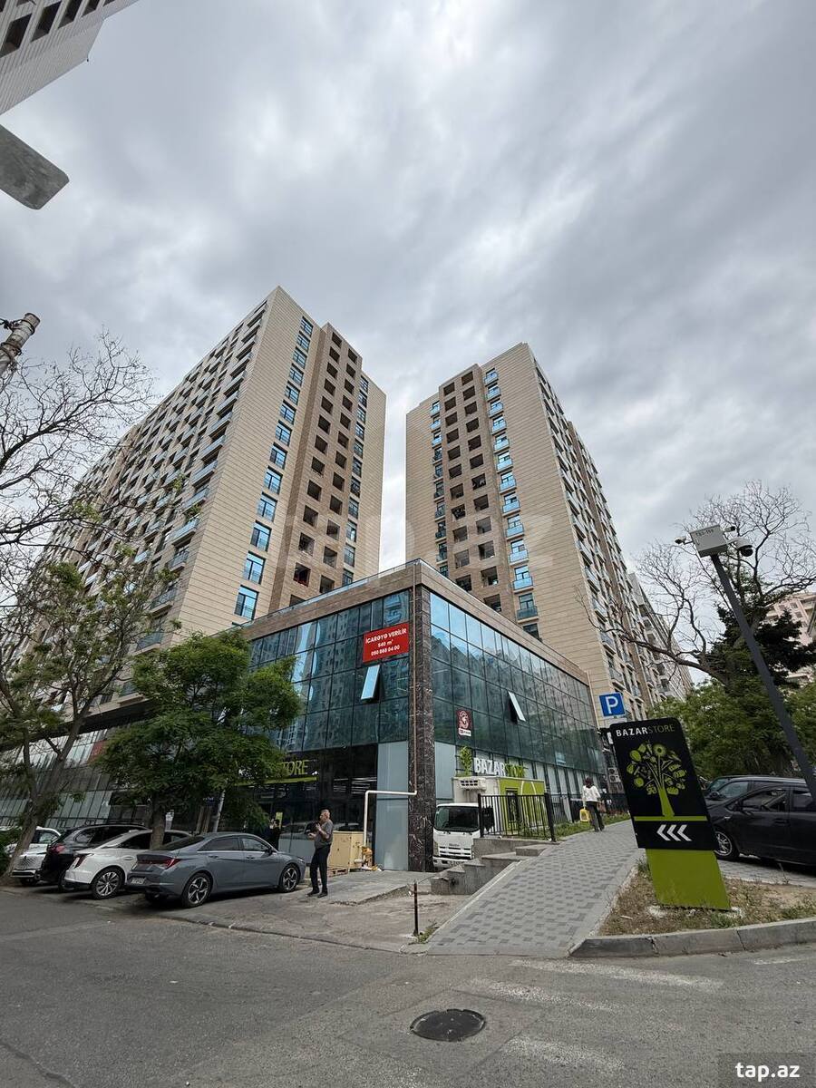 4-otaqlı yeni tikili, Azadlıq pr., 148.5 m²