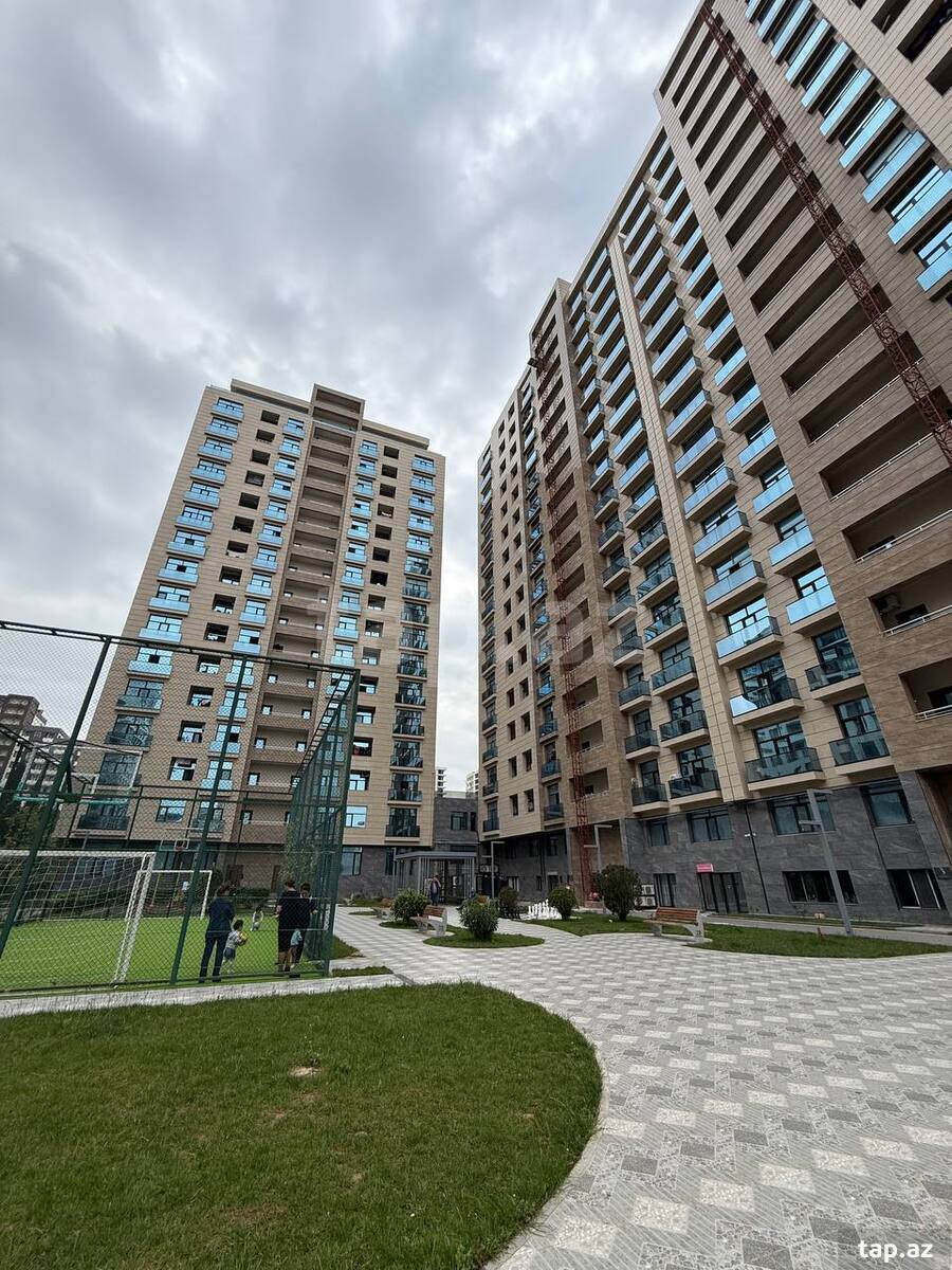 4-otaqlı yeni tikili, Azadlıq pr., 148.5 m² (2)