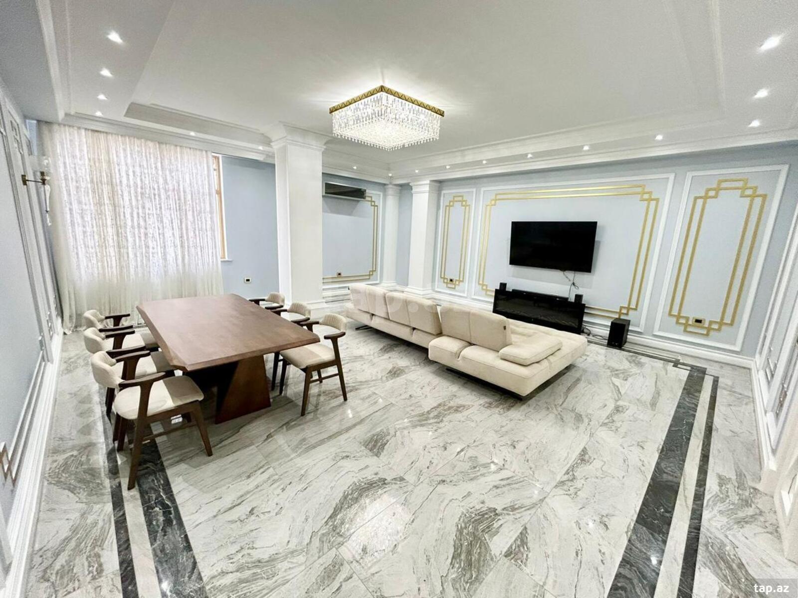 4-otaqlı yeni tikili, Neftçilər pr., 200 m²