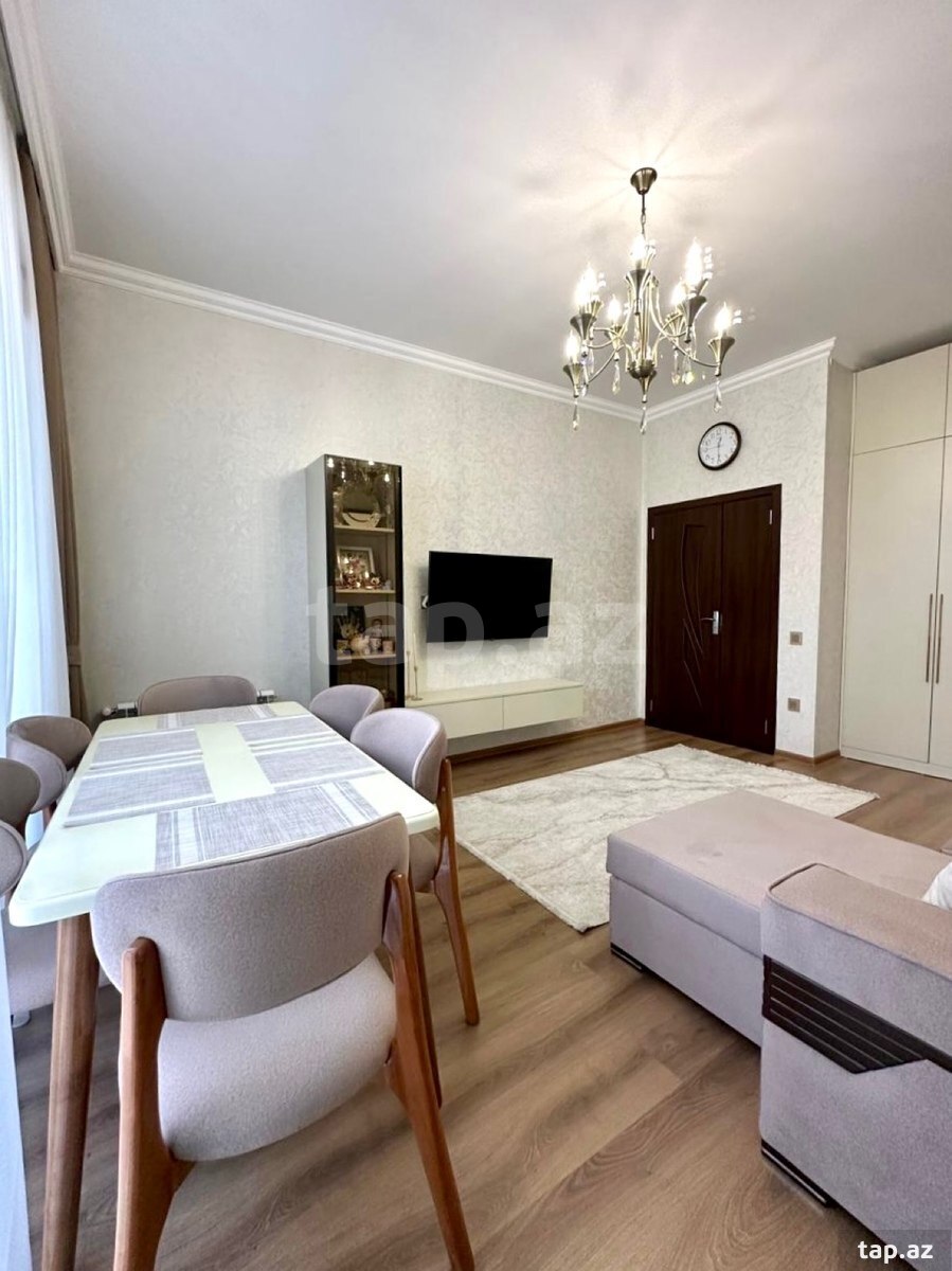 1-otaqlı yeni tikili, Ş.Mirzəyəv küç., 48 m²