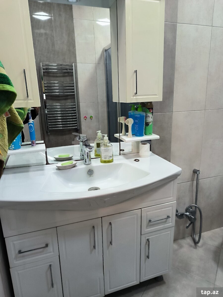 3-otaqlı yeni tikili, Yeni Yasamal qəs., 86 m²