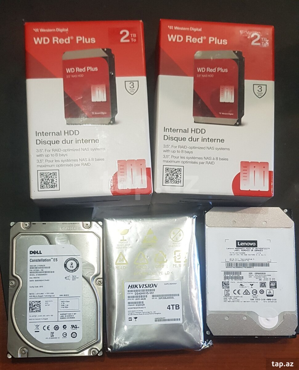 HDD 3.5 2TB 14TB