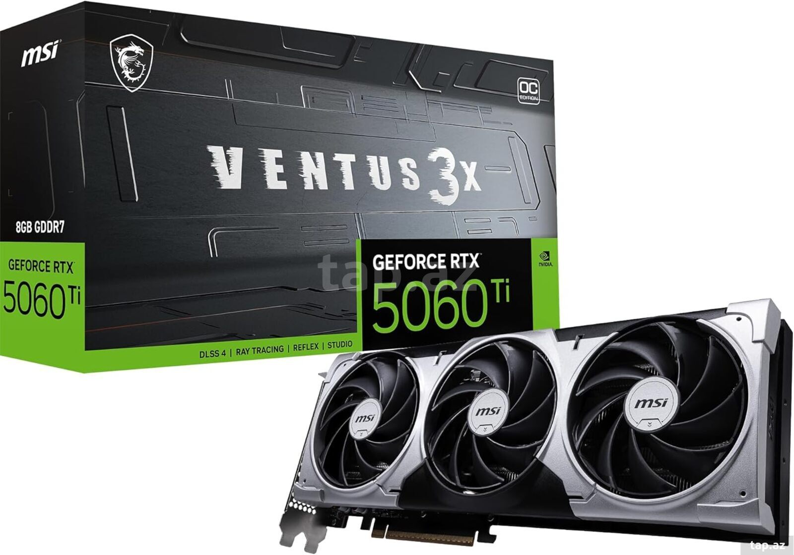 RTX 5060 Ti 8gb Msi Ventus OC 3X Fan (2)