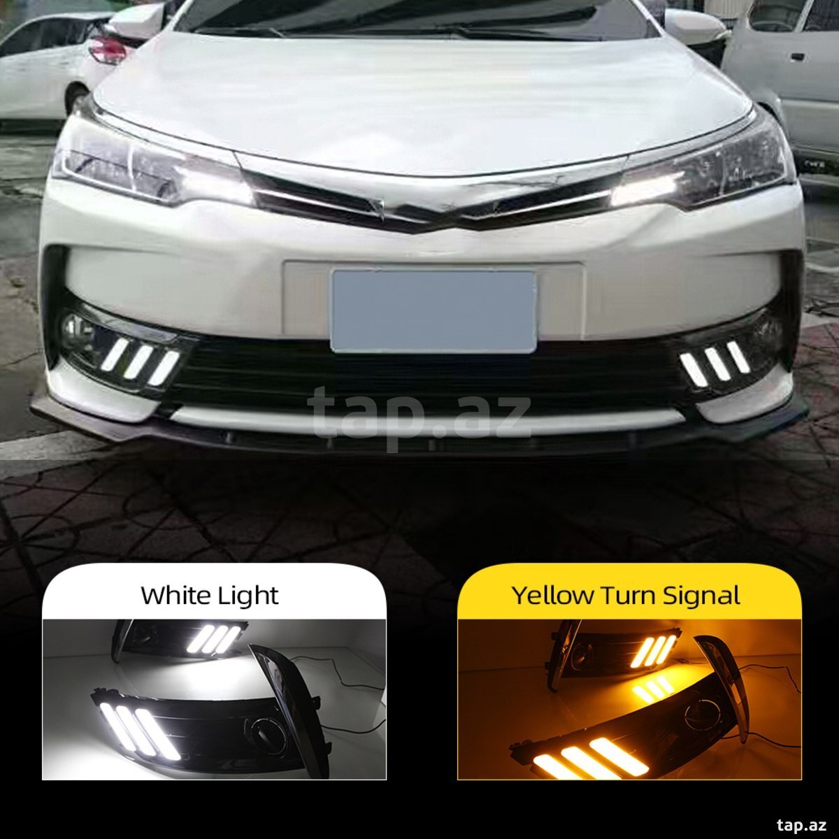 Toyota Corolla 2017 LED duman işıqları