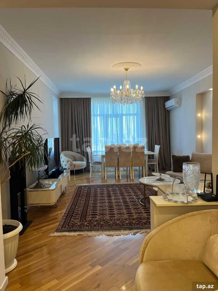3-otaqlı yeni tikili, Memar Əcəmi m., 110 m² (2)