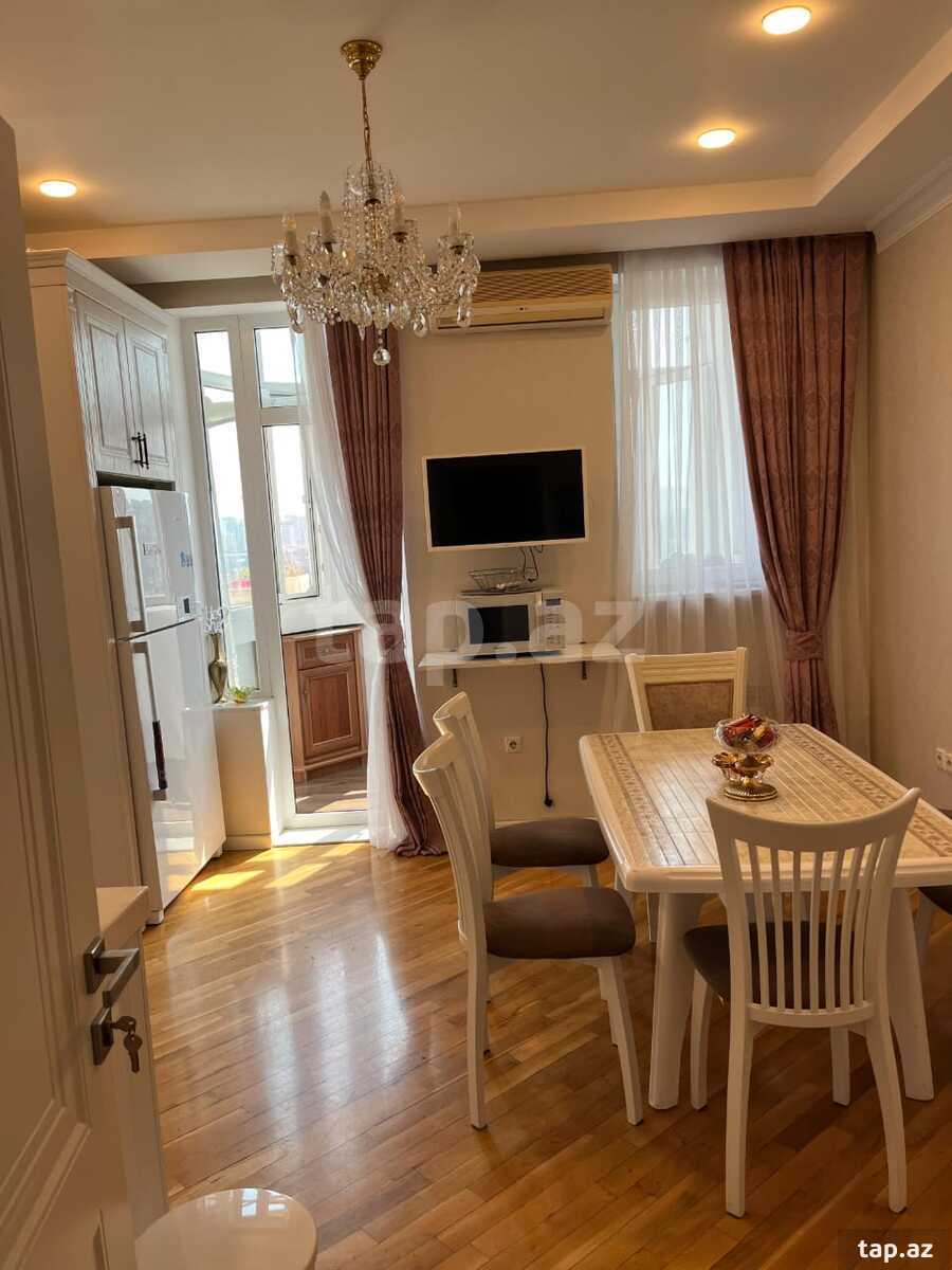 3-otaqlı yeni tikili, Memar Əcəmi m., 110 m² (3)